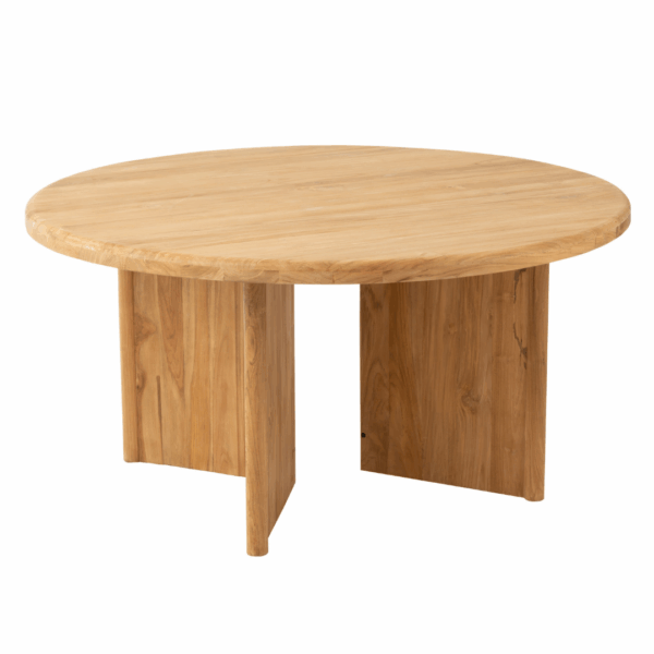 Eettafel Lio Teakhout Naturel 43763 Eettafel Lio Teakhout Naturel is een prachtige eettafel van massief teakhout. Mooi in Japandi en lichte interieurstijlen