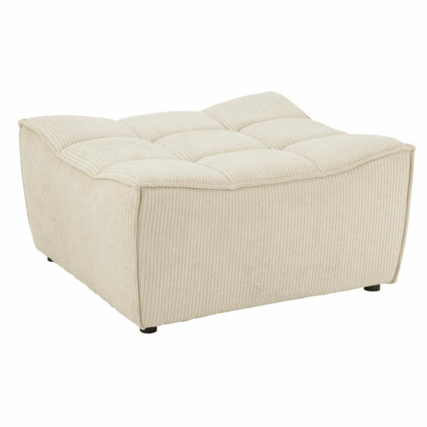 Poef Grid Beige 46044 Poef Grid Beige