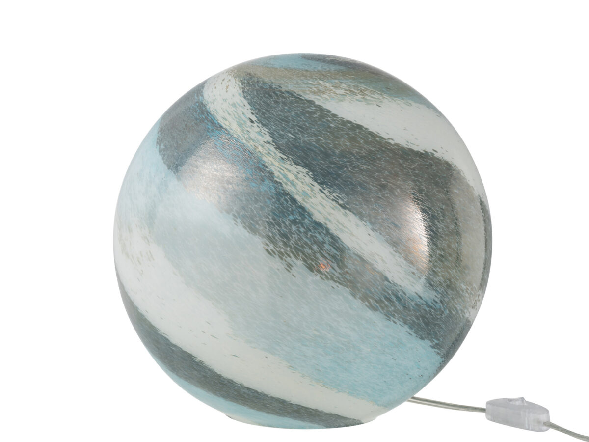 020669.jpg Lamp Dany Strepen Ronde Glazen Blauw-Groen Groot