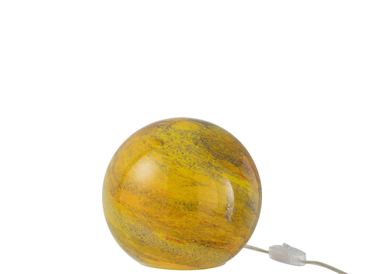 Lamp Dany Strepen Rond Geel Klein