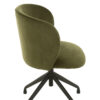 Stoel Turn Up/Down Fluweel Donkergroen