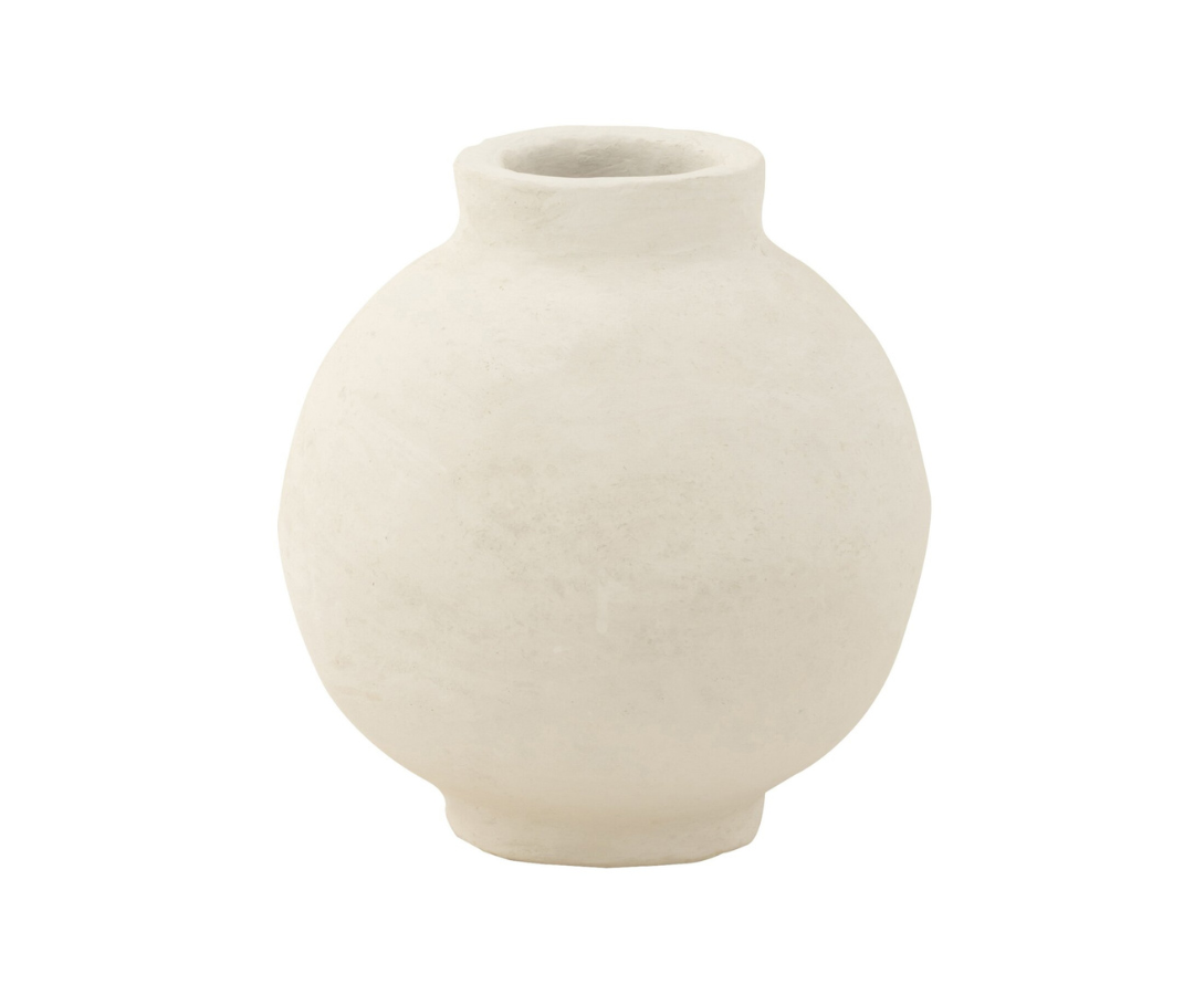 Pot Sphere Papier Mache