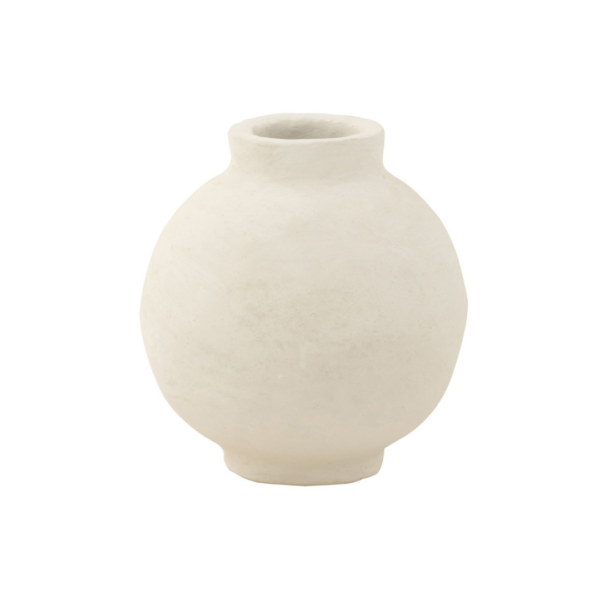 Pot Sphere Papier Mache