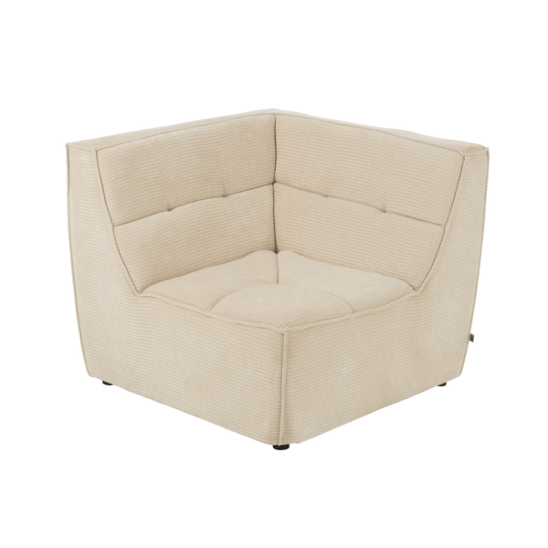 Hoekelement Grid Beige