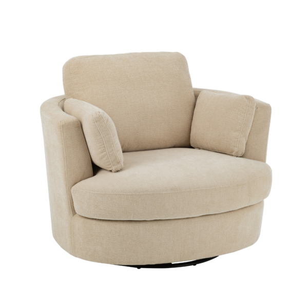 Lounge Stoel Swiv Beige