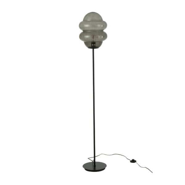 Vloerlamp Honinglepel Glas Grijs