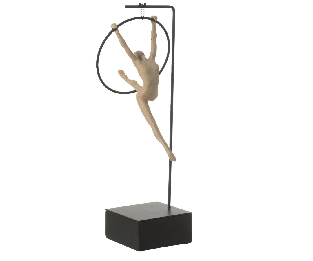 Gymnaste Hoepel Beta beige zwart