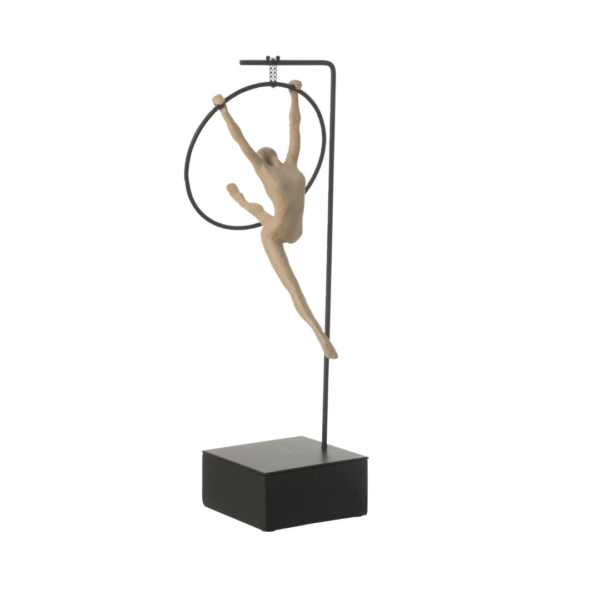 50135 Gymnaste Hoepel Beta Beigezwart Gymnaste Hoepel Beta beige zwart
