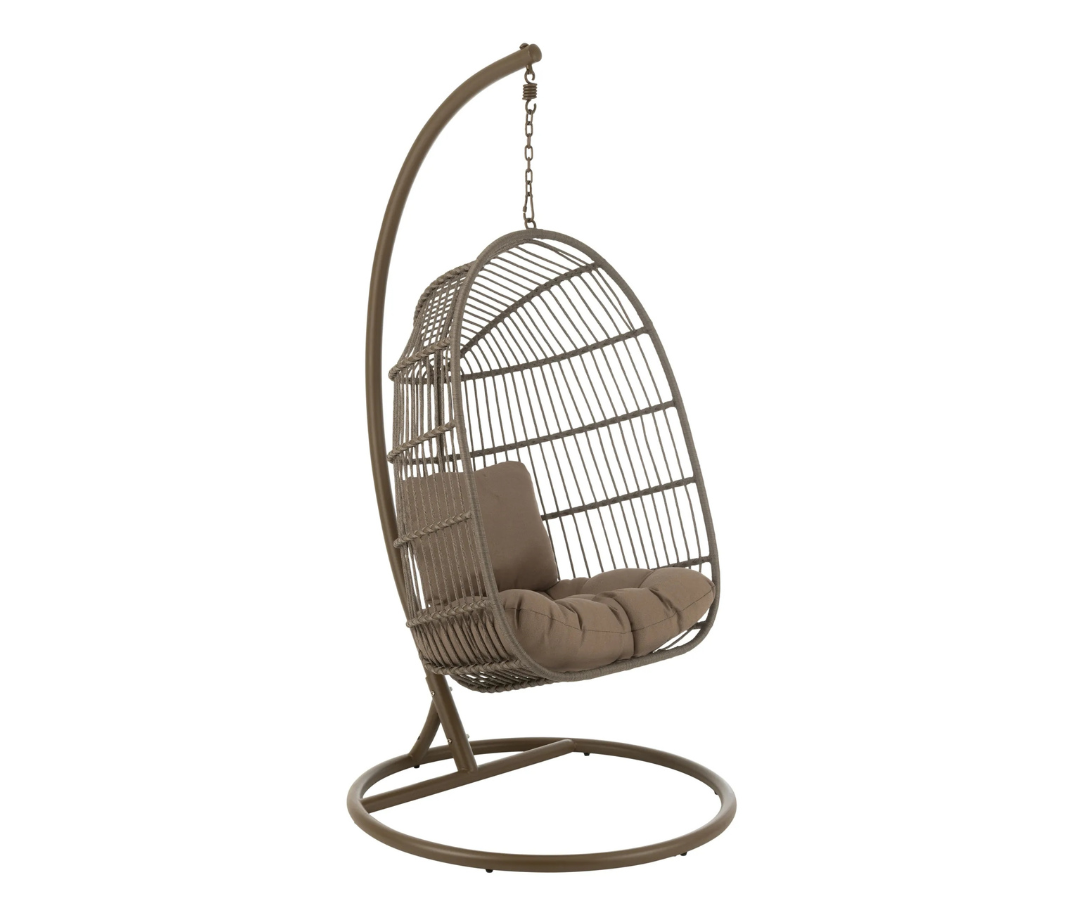 Hangstoel Egga Bruin J-line