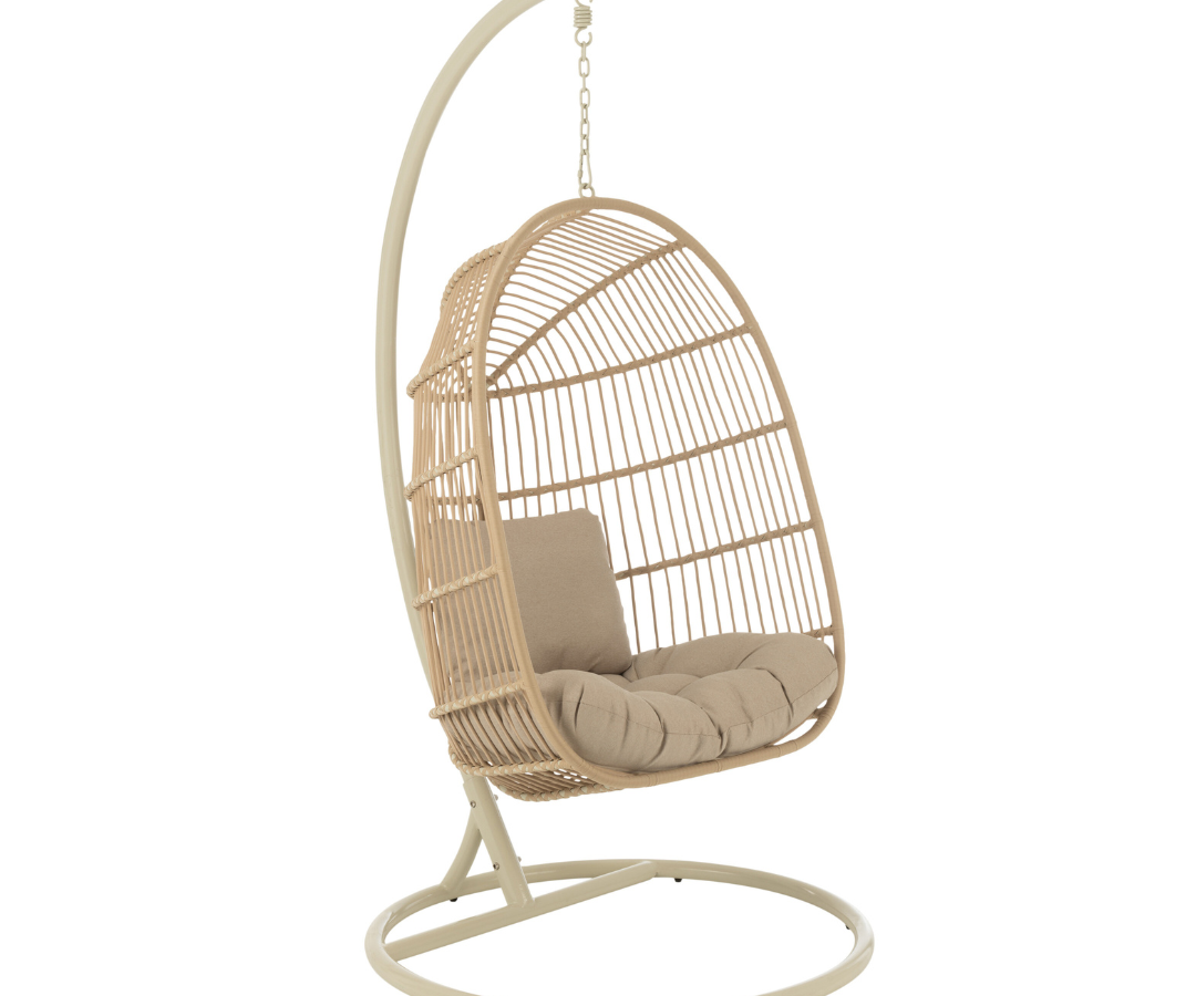 Hangstoel Egga Beige J-line