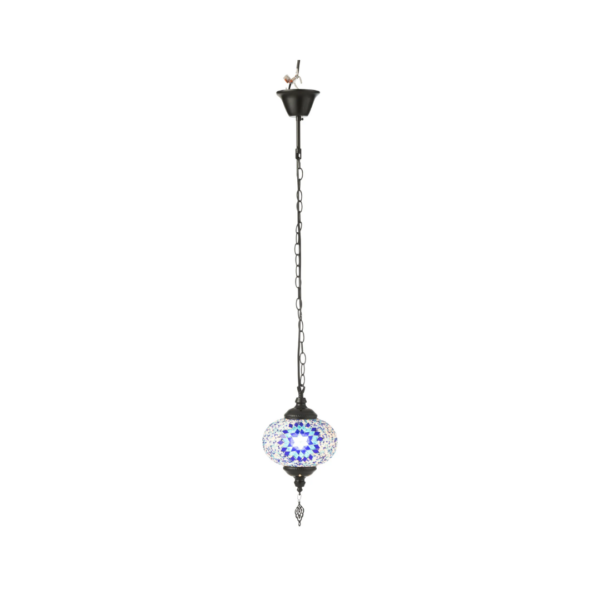 Hanglamp Mozaïek Blauw Small