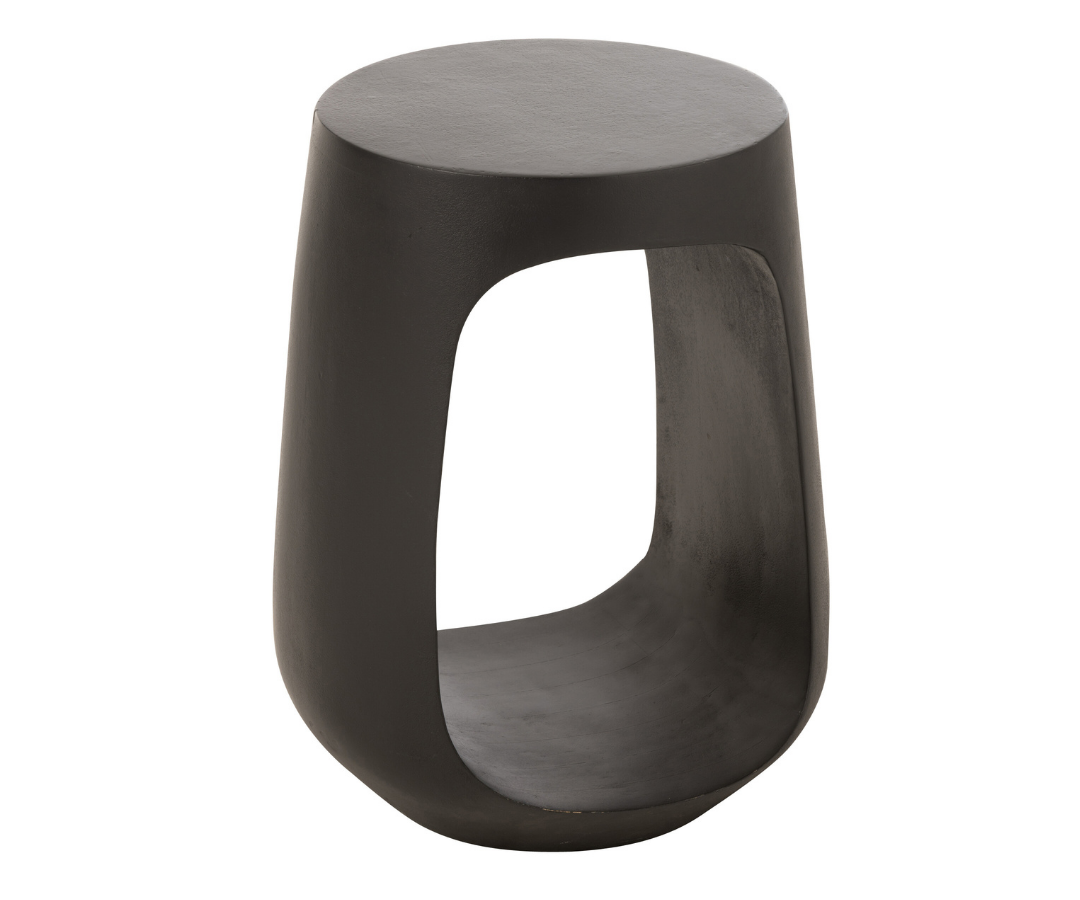 Bijzettafel Pod Mangohout Zwart
