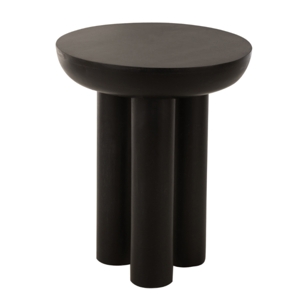 Bijzettafel Tris mangohout Zwart 46001 (1) Bijzettafel Tris mangohout Zwart 46001