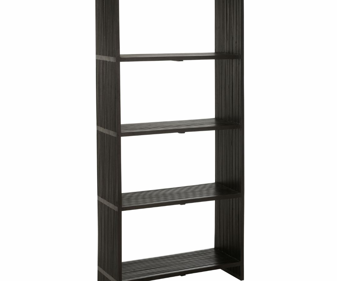 Wandkast Gigi 4 planken Zwart