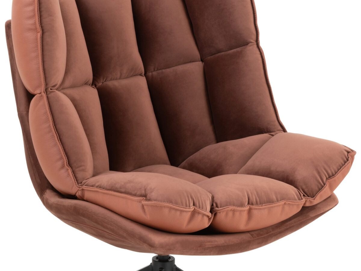 Stoel Relax Cosy Roestbruin