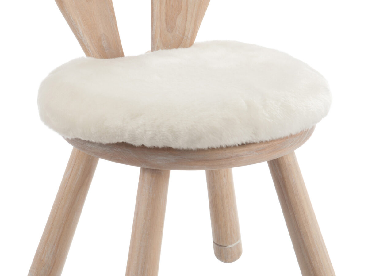 Stoel Oor Konijn Hout Naturel