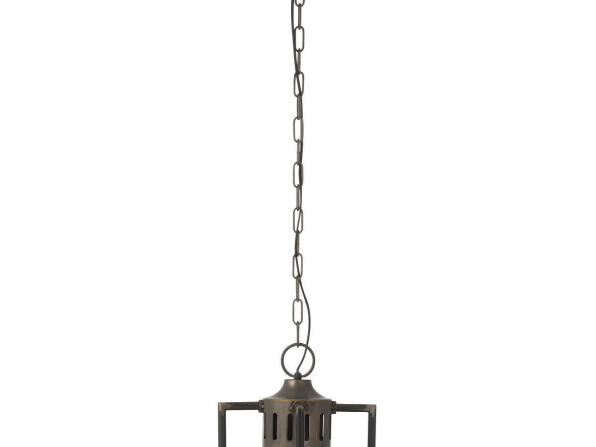 Hanglamp Industrieel Metaal Grijs