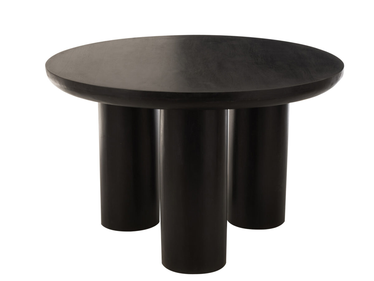 0-32.jpg Eettafel Trio Mangohout Zwart