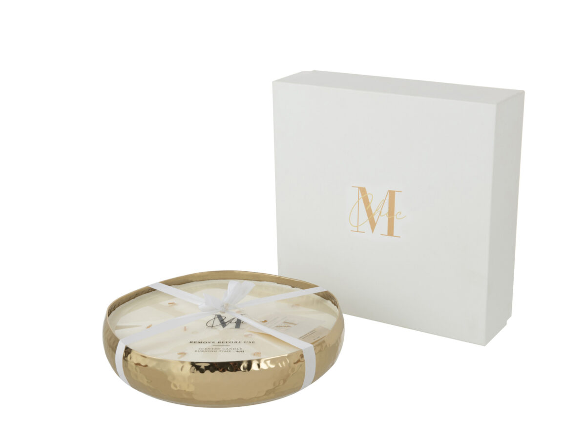 Geurkaars Livia Metaal Goud Groot-44H