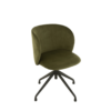 Stoel Turn Up/Down fluweel donkergroen