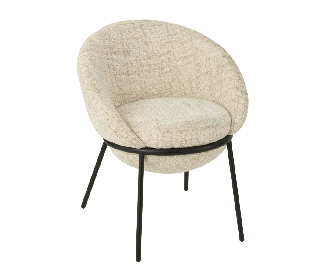 Stoel Esmeralda Beige