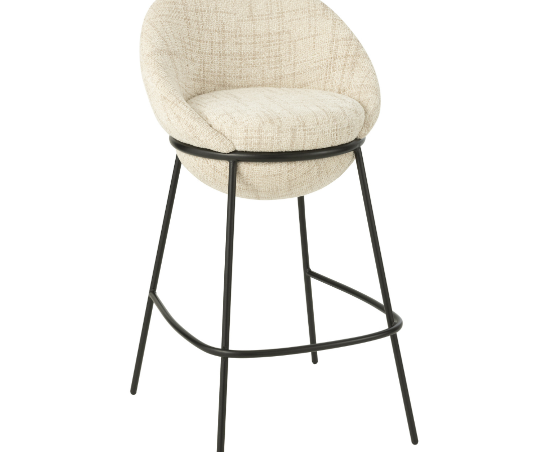 Barkruk Esmeralda Beige J-line