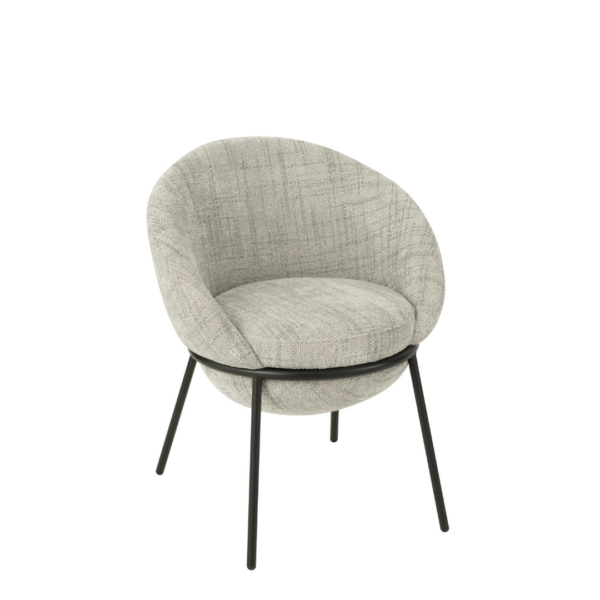 55773 Stoel Esmeralda Grijs