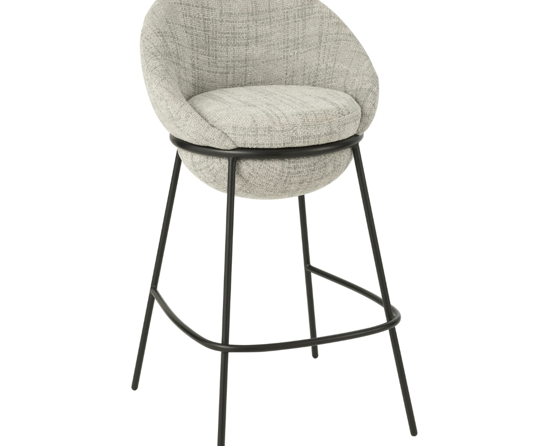 Barkruk Esmeralda Lichtgrijs J-line