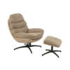 50791 Relaxstoel + Voetenbank Zand Relaxstoel + Voetenbank Zand