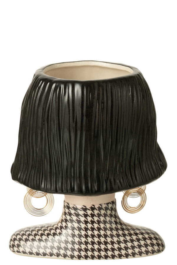 Vaas Pied-De-Poule Margo Keramiek Multicolor