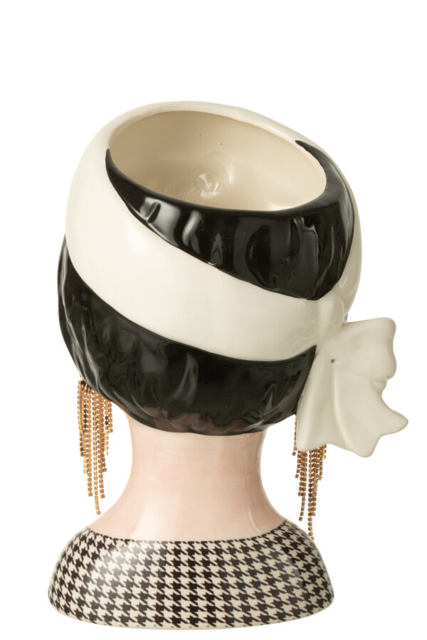 Vaas Pied-De-Poule Margo Keramiek Multicolor