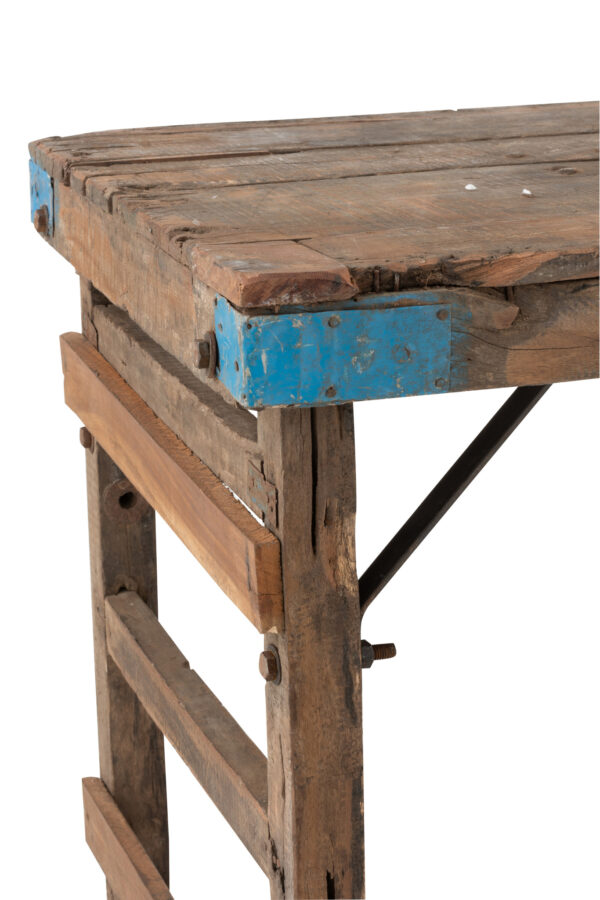 Console Oud Gerecycled Hout Bruin