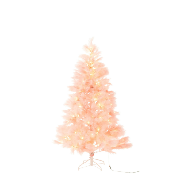 Kerstboom 400 Led Pampa Metaal Lichtroze