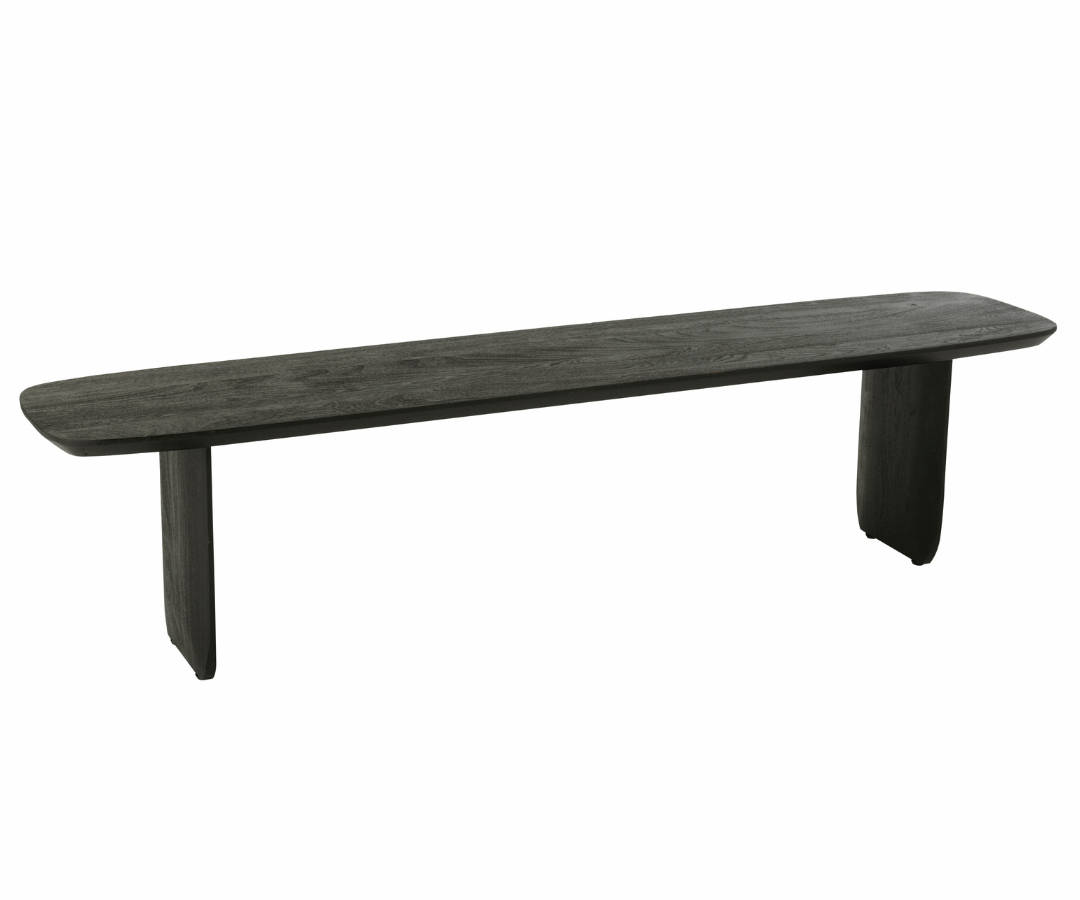 Bankje Celeste acaciahout Zwart J-line 55832 Bankje Celeste acaciahout Zwart J-line