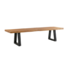 JAECOL038N-280 Bank met ijzeren poten – naturel – 280cm Bank met ijzeren poten - naturel - 280cm