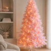 Kerstboom 400 Led Pampa Metaal Lichtroze