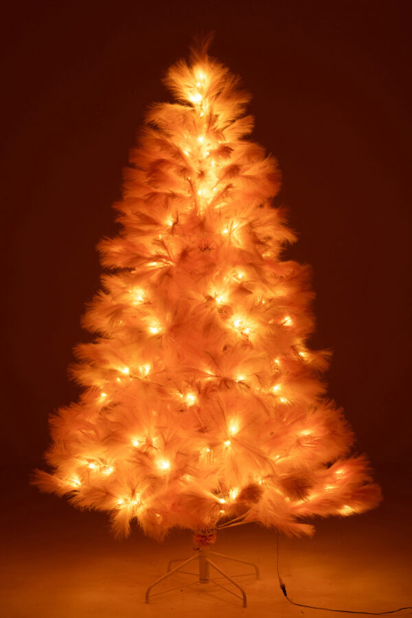 2-7.jpg Kerstboom 400 Led Pampa Metaal Lichtroze