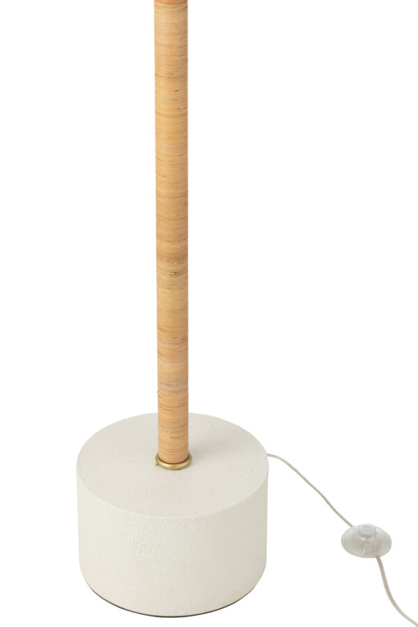 Vloerlamp Kokospalm Rotan