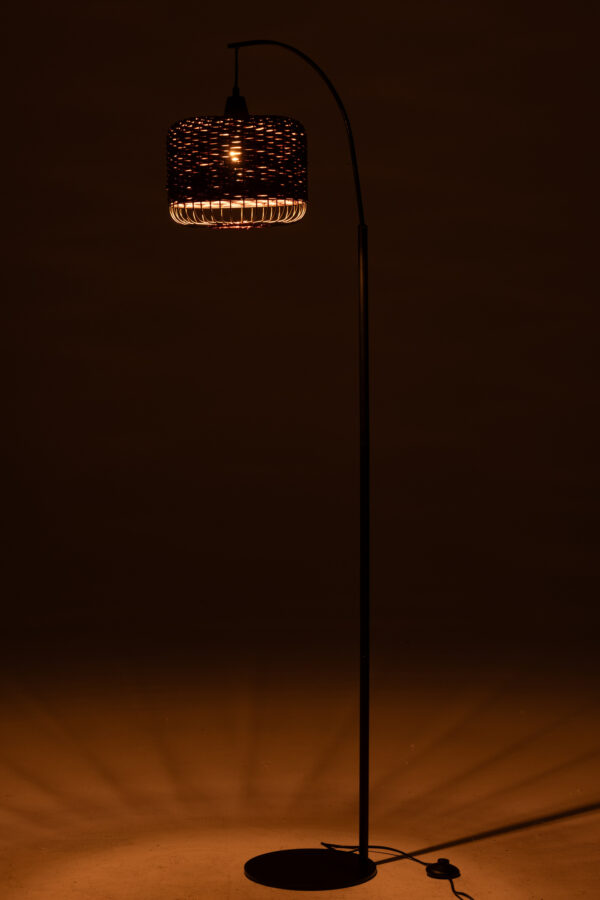 Vloerlamp Lanterne Paars