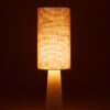 Vloerlamp Ava Fiberglas/Jute Naturel Small