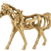 Paard Rennend Gold Large