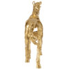 Paard Rennend Gold Large