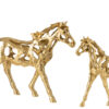 Paard Rennend Gold Large
