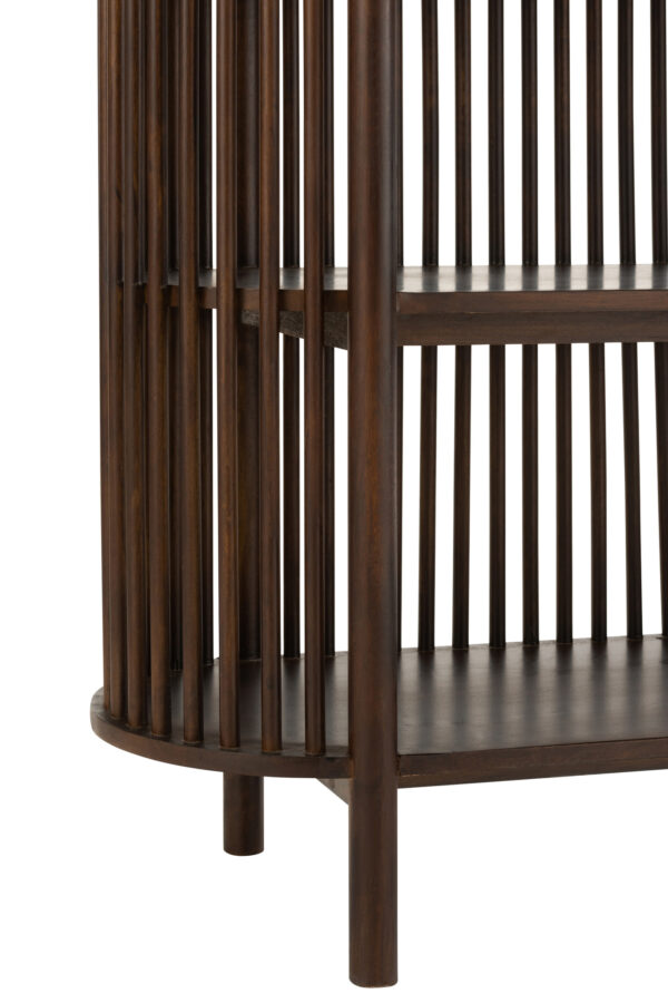 20793-4.jpg Wandkast Carry mangohout Donkerbruin