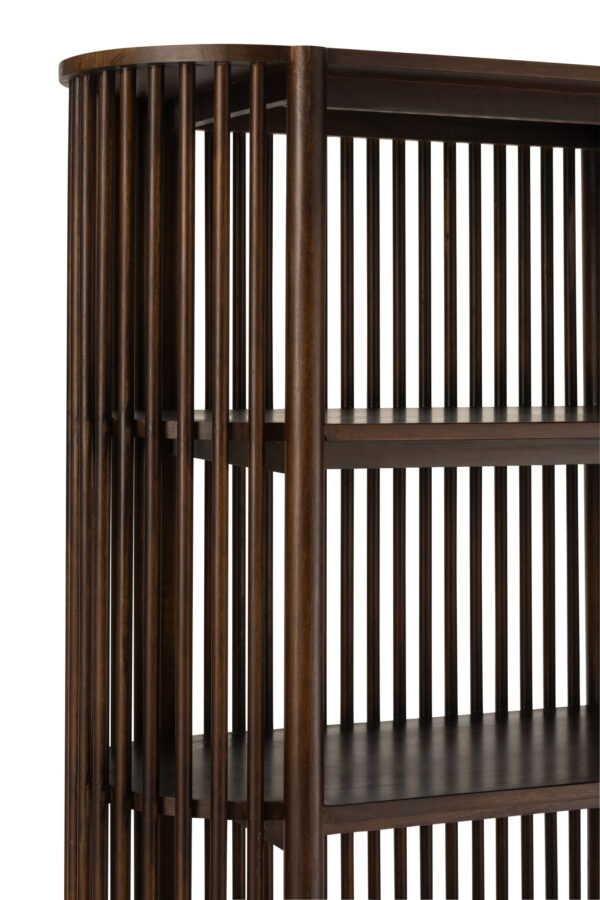 20793-5.jpg Wandkast Carry mangohout Donkerbruin