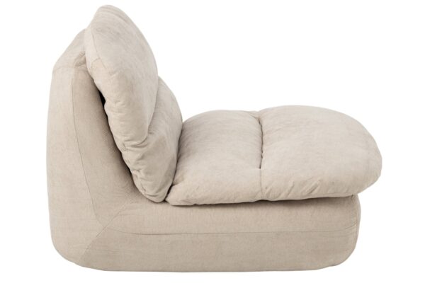 266305-3 Loungestoel Gecomprimeerd Schuim Ecru J-line