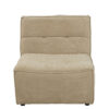 1-zits Sofa Grid Donkerbeige