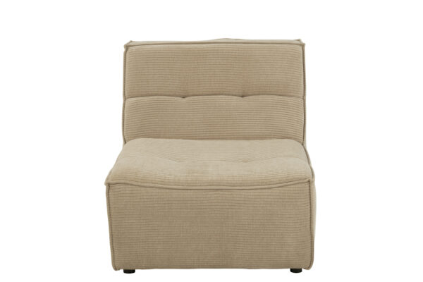 1-zits Sofa Grid Donkerbeige