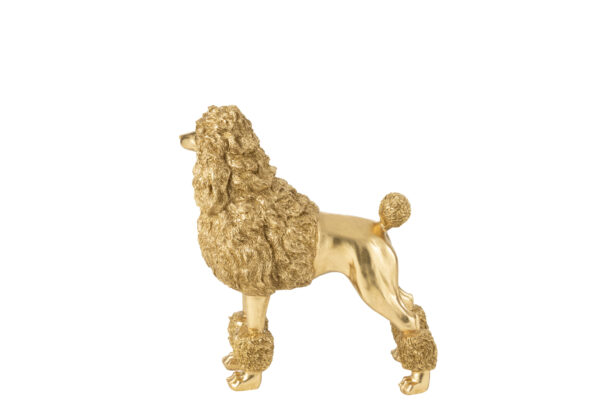 Poedel Staand Goudkleurig Groot