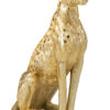 Luipaard Staand Goudkleurig Groot